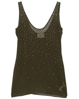 MC2 Saint Barth Sleeveless Tops - Green