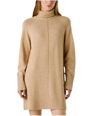 Pepe Jeans Long Knitwear - Natural
