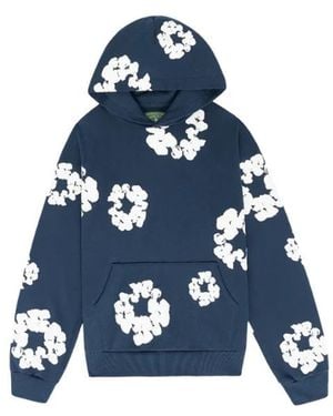 DENIM TEARS The Cotton Wreath Sweatshirt - Blauw