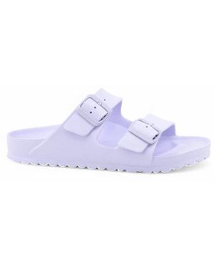 Birkenstock Sliders - Purple