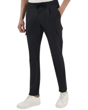 Herno Slim-Fit Trousers - Azul