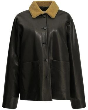 KHAITE Leather Jackets - Nero