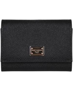 Dolce & Gabbana Dauphine Portemonnee - Zwart