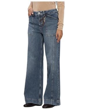 Mos Mosh Jeans ,Blauw ,Mmcolette Galleon Jeans