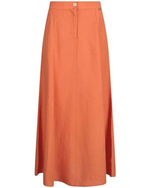 Liu Jo Maxi Skirts - Naranja