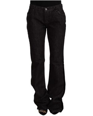 Gianfranco Ferré Wide Jeans - Negro