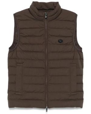 Emporio Armani Waistcoats - Brown