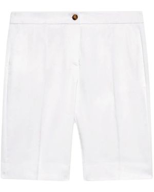 Elena Miro Casual Shorts - White