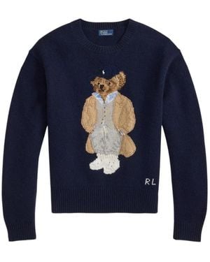 Polo Ralph Lauren Round-Neck Knitwear - Bleu