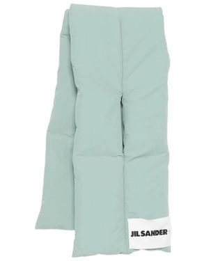 Jil Sander Winter Scarves - Blue