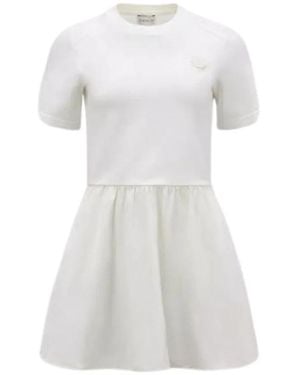 Moncler Short Dresses - White