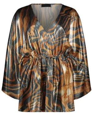 Alberta Ferretti Elegante Blouse - Bruin