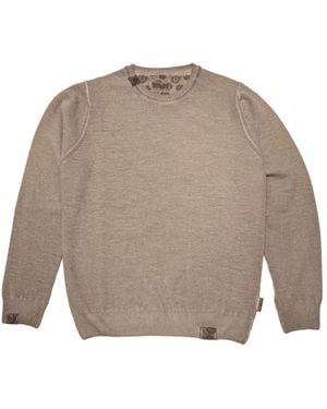 Bob Round-Neck Knitwear - Gray