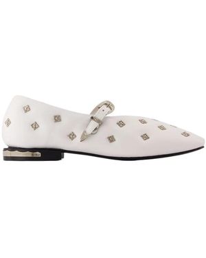 Toga Ballerina Shoes - White