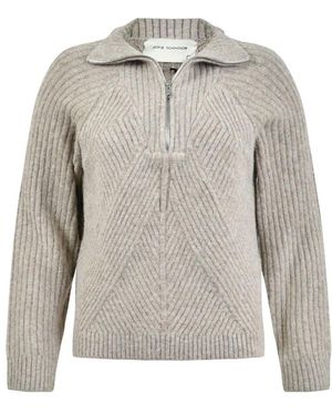 Sofie Schnoor V-Neck Knitwear - Gris