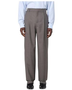 Saint Laurent Straight Pants - Gray