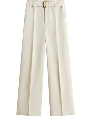 Woolrich Stilvolle Leinenhose - Weiß