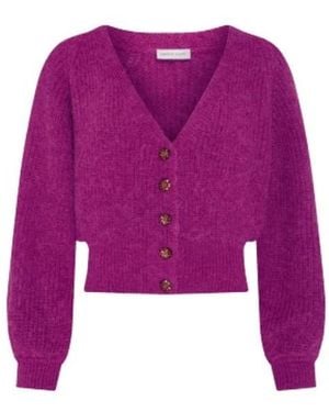 FABIENNE CHAPOT Cardigans - Purple