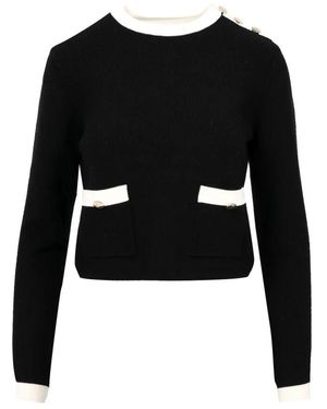 Kaos Round-Neck Knitwear - Noir