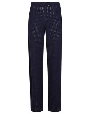 Eleventy Straight Trousers - Blue