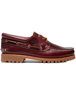 Timberland Lässige Lederschuhe - Rot