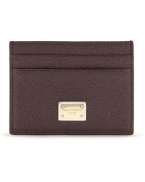 Dolce & Gabbana Wallets & Cardholders - Marrone