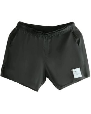 Satisfy Fitness ,Zwart ,Tech Silk 8" Shorts
