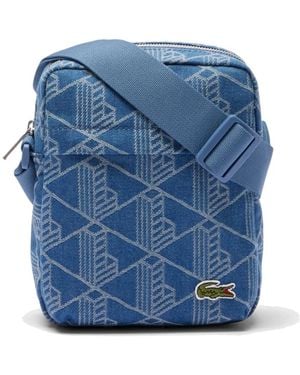 Lacoste Cross Body Bags - Blu