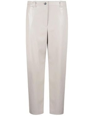 Pinko Broeken ,Grijs ,Katoen Panino Pant