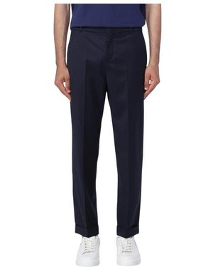 Balmain Straight Trousers - Blu