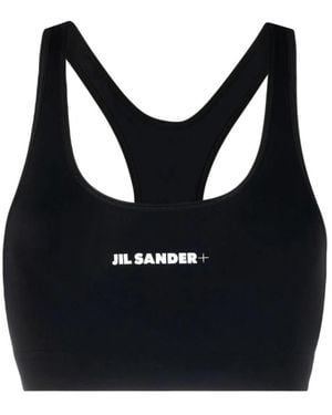 Jil Sander Sleeveless Tops - Black