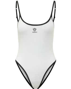Versace Medusa Motiv Bodysuit - Braun