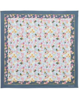 Ines De La Fressange Paris Silky Scarves - Blauw