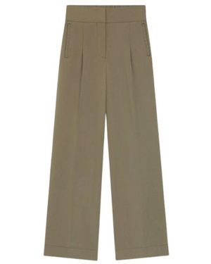 BOSS Wide Trousers - Green