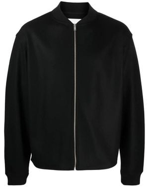 Jil Sander Bomber Jackets - Zwart