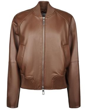 Sportmax Bomber Jackets - Marrón