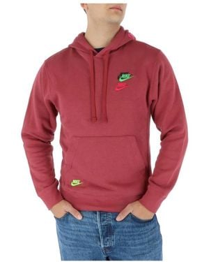 Nike Hoodies - Red