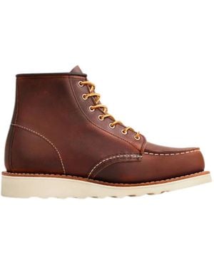 Red Wing Lace-Up Boots - Marron