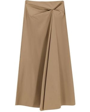 Max Mara Midi Skirts - Natural