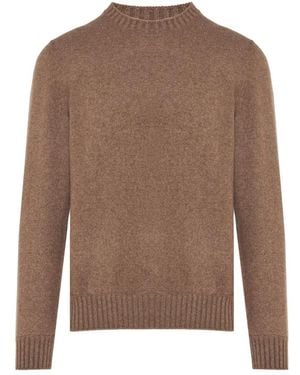 Barba Napoli Cashmere Knitwear - Marrone