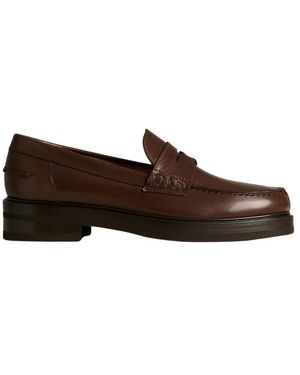 Kiton Loafer Kalfsleer - Bruin