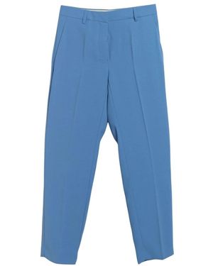 Ottod'Ame Slim Fit Sigaret Broek - Blauw