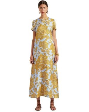 La DoubleJ Swing Dress - Metallic