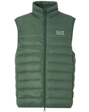EA7 Jassen ,Groen ,Leer Core Identity Packable Gilet