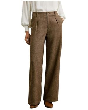 Pepe Jeans Wide Pants - Natural