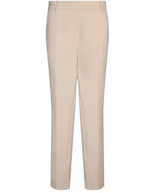 Blanca Vita Slim-Fit Trousers - Natural