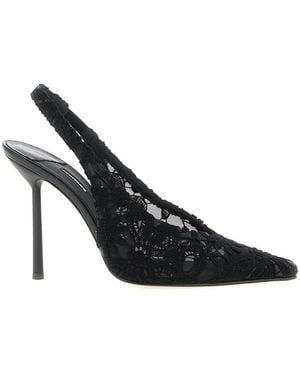 Le Silla Court Shoes - Black