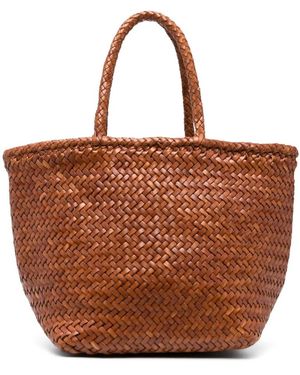 Dragon Diffusion Tote Bags - Brown