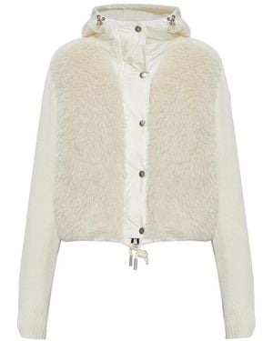 Moncler Cardigans - Bianco