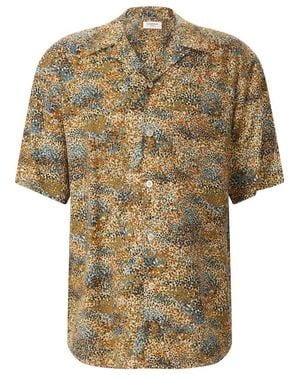 Saint Laurent Short Sleeve Shirts - Natural